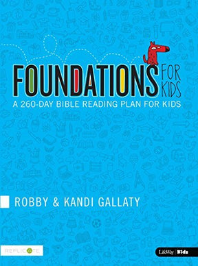 A 260-day Bible Reading Plan for Kids

by Robby Gallaty Foundations for Kids: A 260-day Bible Reading Plan for Kids Based on Foundations Adult Bible Reading Plan, Foundations For Kids Offers a 260-Day Plan to Read Through the Bible's Most Important Passag
