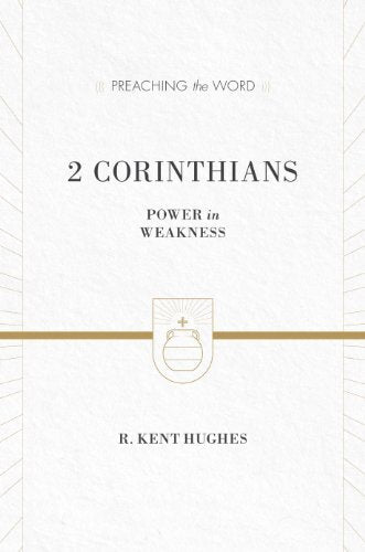 Power in Weakness

This commentary explores Paul's message in his second letter to the Corinthians and challenges us to likewise live counterculturally, depending on God's power in the midst of our weakness. Part of the popular Preaching the Word series.