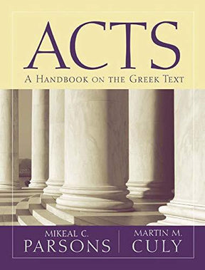 A Handbook on the Greek Text

While the commentary tradition has, with some notable exceptions, shifted away from philology to take up questions of the social values, rhetorical conventions, and narrative strategies, this volume provides the textual, phil