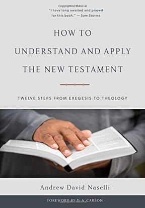 Twelve Steps from Exegesis to Theology

In the New Testament, the good news of God's plan of salvation shines forth. The richness of these Scriptures rewards any level of study but there are particular ways such study can be done well. In his easy-to-unde