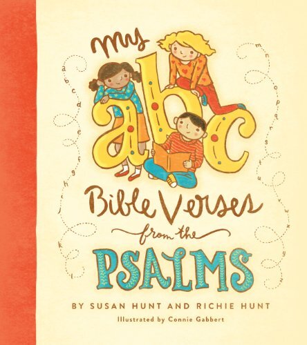 Presents a verse from Psalms alongside each letter of the alphabet with a corresponding story helping readers to memorize verses from the Psalms, learn their ABCs, and grow in their relationship with God.