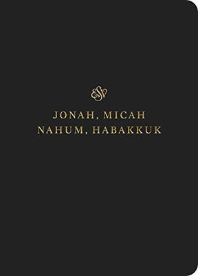 ESV Scripture Journal: Jonah positions the full text of the book of Jonah opposite lightly lined blank pages for recording notes and prayers--a great resource for personal Bible reading and reflection, group Bible studies, or sermon notes.