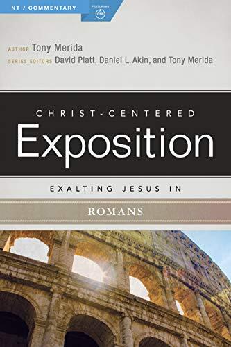Exalting Jesus in Romans is part of the Christ-Centered Exposition Commentary series. Edited by David Platt, Daniel L. Akin, and Tony Merida, this commentary series, to include 47 volumes when complete, takes a Christ-centered approach to expositing each 