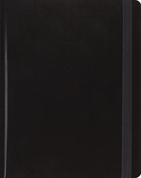 The ESV Single Column Journaling Bible is laid out in an easy-to-follow, single-column format with ruled lines in the extra-wide margins allowing readers to capture notes, prayers, or personal reflections alongside the text.