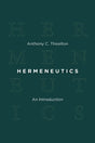 An Introduction

Here, Anthony Thiselton brings together his encyclopedic knowledge of hermeneutics and his nearly four decades of teaching on the subject to provide an ideal textbook which takes the reader through the time-honoured interpretation techniq