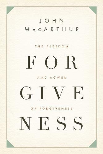 Forgiveness matters to us and to others, but most of all, it matters to God. Pastor and author John MacArthur embarks on a thoroughly biblical exploration of the meaning, necessity, and power of forgiveness. Now in paperback.