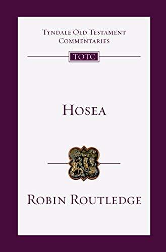 An Introduction and Commentary

With its bold and uncomfortable imagery of an adulterous woman spurning the love of her youth, Hosea tells the story of God's faithful and enduring love, his righteous judgment, and his continuing offer of reconciliation an
