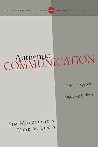 Christian Speech Engaging Culture

Part of the Christian Worldview Integration Series Whether setting about to love our neighbor, to settle a dispute, to share in the suffering of others or to speak up on behalf of the marginalized, we inevitably must eng