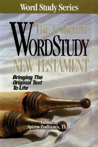 King James Version

he Complete Word Study New Testament is a revolutionary product containing an exhaustive amount of Bible study research material in single book formats. Available currently in the King James Version, the text of Scripture comes alive, 