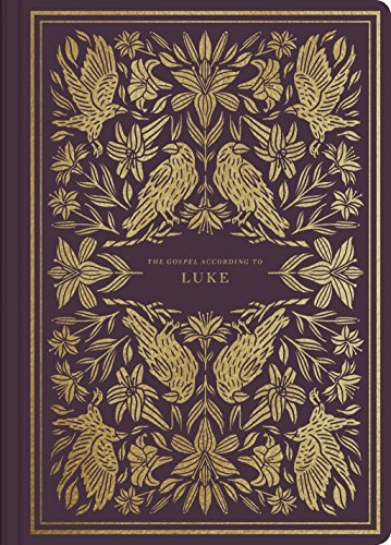 ESV Illuminated Scripture Journal: Luke pairs the entirety of the book of Luke with a lightly dotted blank page opposite each page of Bible text and hand-lettered illustrations interspersed throughout--providing space to creatively engage with and reflect