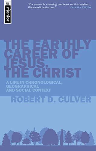 A Life in Chronological, Geographical and Social Context

A balanced blend of doctrinal, historical, archaeological and geographical detail on the life of Jesus written in a fresh style. Culver uses his skills honed as a professor of both Biblical and Sys