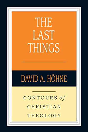 In this final Contours of Christian Theology volume, David Höhne offers a trinitarian theological description of eschatology that is at once systematic, generated from the theological interpretation of Scripture, and yet sensitive to essential elements fo