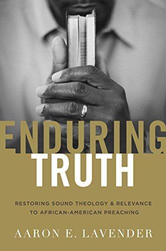 Restoring Sound Theology and Relevance to African American Preaching

Enduring Truth argues that faithfulness to Scripture is the solution to a "crisis" among African American preaching. Though misinterpreting God's Word is not restricted to one race or c