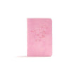 An ideal baby shower or dedication gift, this beautiful edition contains the readable, faithful-to-the-original text of the Christian Standard Bible. Features a Presentation page, Words of Christ in red, and silver page ends, all in a lovely gift box.