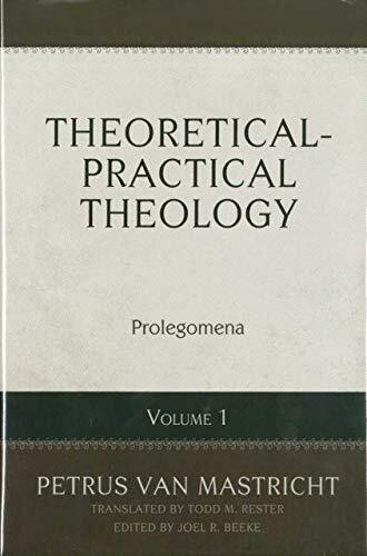 Petrus van Mastricht's Theoretical and Practical Theology presents one of the most comprehensive methods of treating Christian doctrine. In it, Mastricht treats every theological topic according to a four-part approach: exegetical, dogmatic, elenctic, and