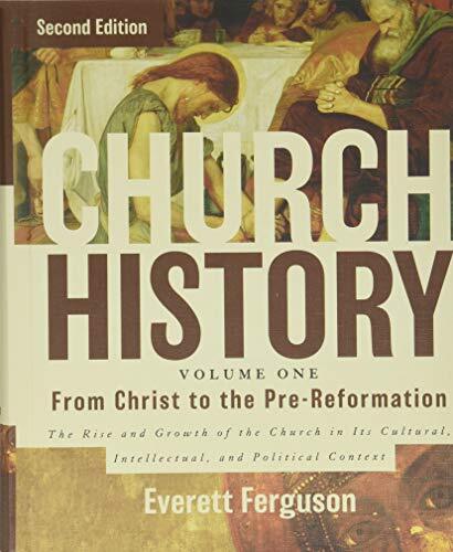 The Rise and Growth of the Church in Its Cultural, Intellectual, and Political Context

A church history text that integrates the events and development of the church with the social, economic, and intellectual history of the world around it.