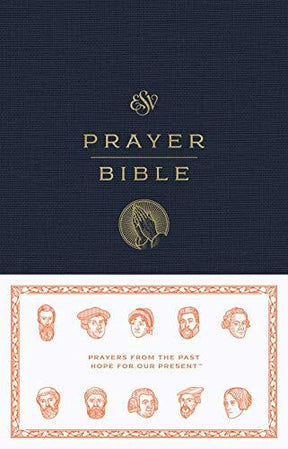 The ESV Prayer Bible, with 400+ historical prayers linked to key passages throughout the Bible text, demonstrates how to pursue a deeper communion with God by combining personal Bible reading with prayer.