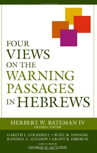 This book brings together four internationally known biblical scholars: Gareth Cockerill, Buist Fanning, Randall Gleason, and Grant Osborne, all of whom have previously written on Hebrews. After each contributor presents and defends his position, it is cr