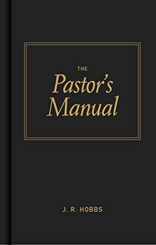 J.R. Hobbs offers this book as a distillation of what he has learned in twenty years of pastoring churches relating to the various tasks pastors are required to perform in the conduct of their office.