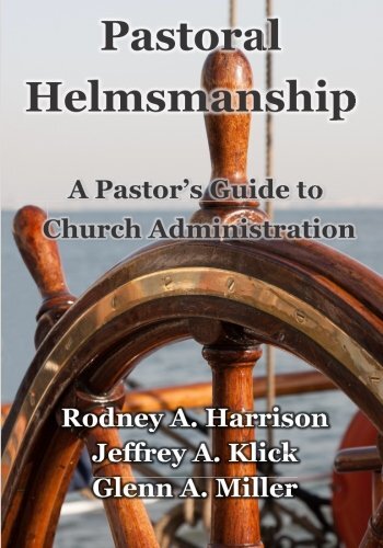 The Pastor's Guide to Church Administration

Pastoral Helmsmanship is a tool that every pastor needs. Pastors carry a huge administrative load and often are ill equipped to manage it. This book will assist any pastor in every size church with the insights