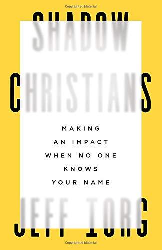 Making an Impact When No One Knows Your Name

Jeff Iorg reminds everyday Christians--those who live outside of the spotlight--that they matter to God, and encourages them to make a difference with their lives.
