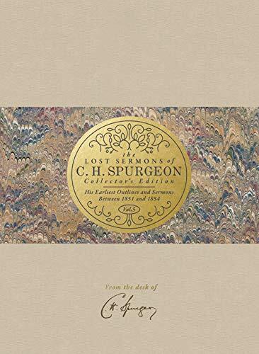 His Earliest Outlines and Sermons Between 1851 And 1854

In 1857, Charles Spurgeon--the most popular preacher in the Victorian world--promised his readers that he would publish his earliest sermons. For almost 160 years, these sermons have been lost to hi