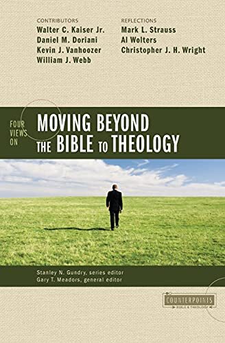 Four Views on Moving Beyond the Bible to Theology guides students and pastors to consider and evaluate the various ways Christians apply biblical texts to contemporary questions. Four different scholars present their preferred interpretive models in point