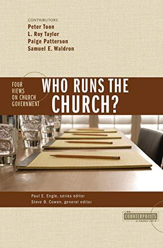 4 Views on Church Government

In the acclaimed Counterpoints series of books contrasting multiple views, this book explores four different models of church government--their history, foundations, and practical implications.