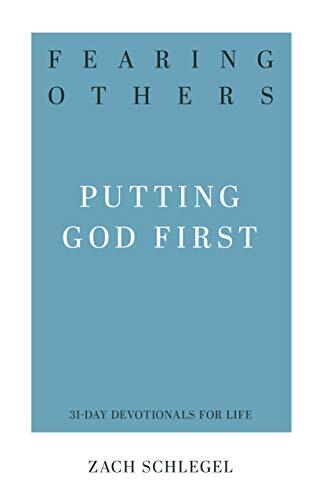 Putting God First

Fishing for compliments, overcommitting, never committing, keeping people at a distance, being defensive, impatient, insecure, or envious‚ these are symptoms of the same disease. When we fear other people more than we fear God, we becom