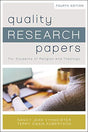 For Students of Religion and Theology

The fourth edition of Quality Research Papers by Nancy Jean Vyhmeister and Terry Dwain Robertson teaches students of religion and theology how to research, organize, format, and write research papers.