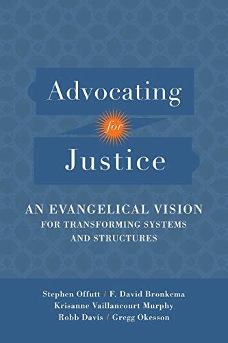 An Evangelical Vision for Transforming Systems and Structures

Christians are increasingly interested in justice issues. Relief and development work are important, but beyond that is a need for advocacy. This book shows how transforming syst