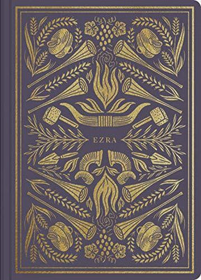 ESV Illuminated Scripture Journal: Ezra pairs the entirety of the book of Ezra with a lightly dotted blank page opposite each page of Bible text and hand-lettered illustrations interspersed throughout--providing space to creatively engage with and reflect