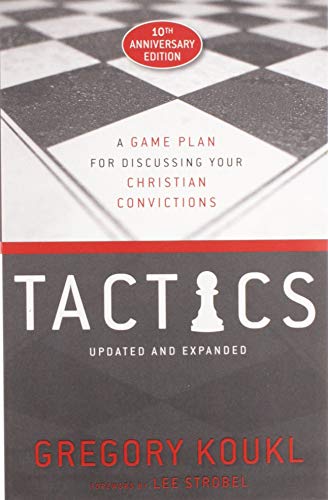 A Game Plan for Discussing Your Christian Convictions

In Tactics, Gregory Koukl demonstrates how to artfully regain control of conversations, keeping them moving forward in constructive ways through thoughtful diplomacy. You'll learn how to maneuver comf