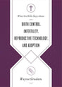 Theologian Wayne Grudem offers biblical insight into decisions concerning birth control, artificial insemination, surrogate motherhood, and adoption for Christians seeking to live out God's word in an ever-changing society.