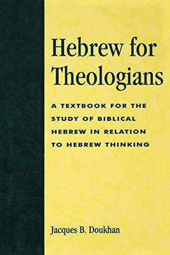 A Textbook for the Study of Biblical Hebrew in Relation to Hebrew Thinking

It has been said that the teaching of biblical Hebrew as a "dead language" has killed it a second time. Shaking traditional views, this book sets the "sacred language" within the 