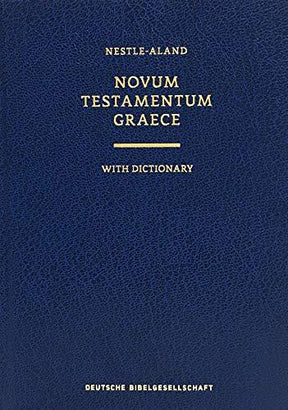 This is the 28th revised edition of the Nestle-Aland Novum Testamentum Graece (NA28). NA28 is the standard scholarly edition of the Greek New Testament used by scholars, Bible translators, professors, students and pastors worldwide. Now revised and improv