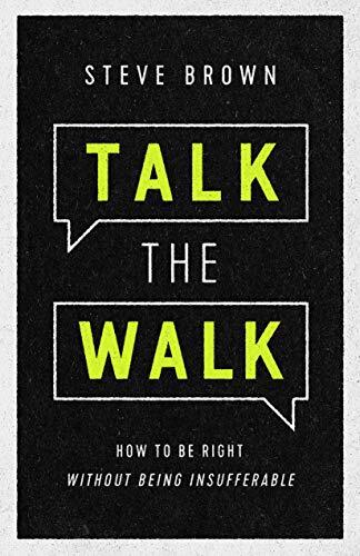How to Be Right Without Being Insufferable

This attitude-altering book invites Christians to cultivate boldness and humility in communicating gospel truth. By uncovering self-righteousness and spiritual arrogance, Talk the Walk by pastor and author Steve