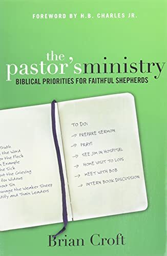 Biblical Priorities for Faithful Shepherds

In the Pastor s Ministry, pastor and author Brian Croft looks to the Scriptures to determine the top ten priorities for a faithful pastoral ministry. These biblically rooted responsibilities help pastors determi