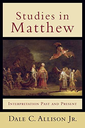 Interpretation Past and Present

The author of a leading major critical commentary on Matthew here offers further insights into the Gospel and the history of its interpretation. Writing with theological sensitivity and a deft literary touch, he presents t
