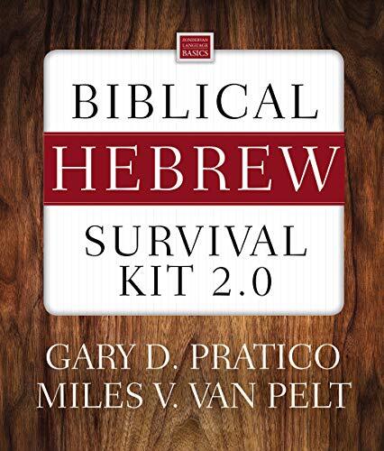 The Biblical Hebrew Survival Kit 2.0 contains three resources intended to assist beginning Hebrew students who are using Pratico and Van Pelt's Basics of Biblical Hebrew to learn vocabulary by both eye (flash cards) and ear (audio download), and to prepar