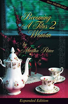 It has been 17 years since this book has challenged mature Christian women to mentor younger wives and mothers. This expanded version includes valuable Appendices that will give the mentoring relationship eternal significance. It is still popular as an in