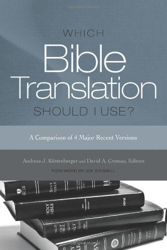 A Comparison of 4 Major Recent Versions

Four  Bible experts make a case for using the modern English translation of Scripture he personally prefers; Douglas Moo (NIV 2011), Wayne Grudem (English Standard Version), Ray Clendenen (Holman Christian Standard