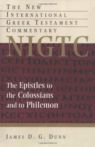 Paul's Epistle to the Colossians merits detailed study for at least two reasons. First, it provides an unexpectedly interesting window into the character of Christianity in Asia Minor in the second half of the first century. With the information it gives 