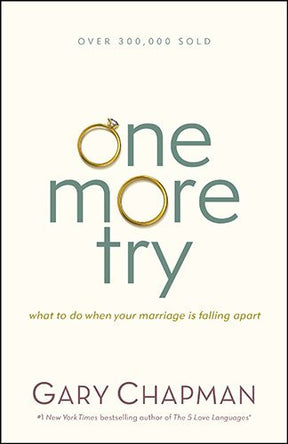 What to Do When Your Marriage Is Falling Apart

Is your marriage near the breaking point? Dr. Gary Chapman, America's most beloved marriage counselor, will show you how you can give your marriage one more try - even if you're already separated. Your hurti