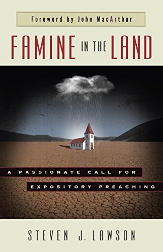 A Passionate Call for Expository Preaching

Is your congregation starving? There's a spiritual famine in the land--a shortage of faithful preaching leaving those in the pews dangerously undernourished. We need people today who will preach like the prophet