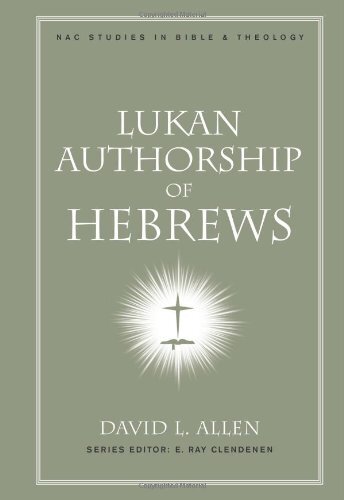 The fifth volume in the popular NEW AMERICAN COMMENTARY STUDIES IN BIBLE & THEOLOGY series argues that gospel writer Luke is also the author of Hebrews.
