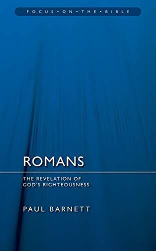 The Revelation of God's Righteousness

Written about AD 56 or 7 in Corinth whilst he was on his way to Jerusalem, Romans historically fits into the book of Acts near the end of Paul's third missionary journey. This commentary is presented in a readable, r