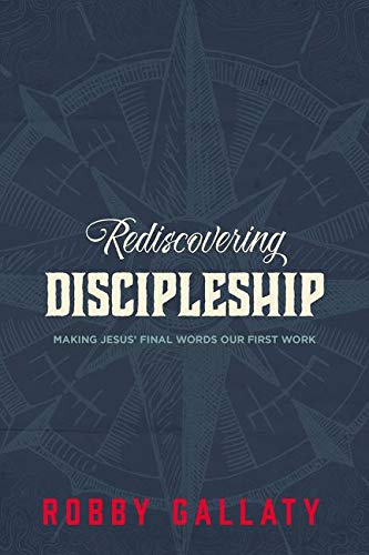 Making Jesus' Final Words Our First Work

With simple principles that are easy to apply, Rediscovering Discipleship provides readers with the tools to go and actually make disciples who multiply and make disciples. Robby Gallaty offers a step-by-step proc