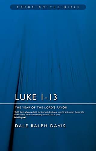 The Year of the Lord's Favour

Esteemed biblical scholar Dale Ralph Davis examines the treasure to be found in Luke's gospel. His humor and love for his Saviour shine through in this addition to the Focus on the Bible series. Taking a few verses at a time