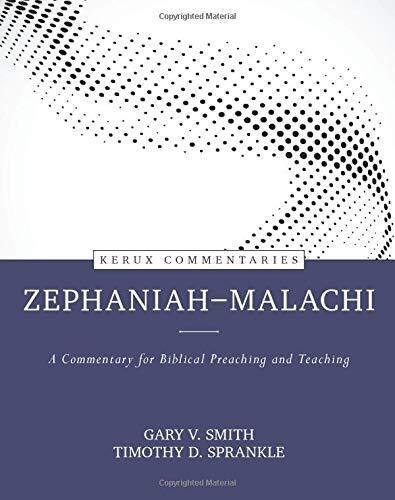 A Commentary for Biblical Preaching and Teaching

Kerux Commentaries enable pastors and teachers to understand and effectively present the main message in a biblical text. Each volume uniquely combines the insights of an experienced Bible exegete (trained